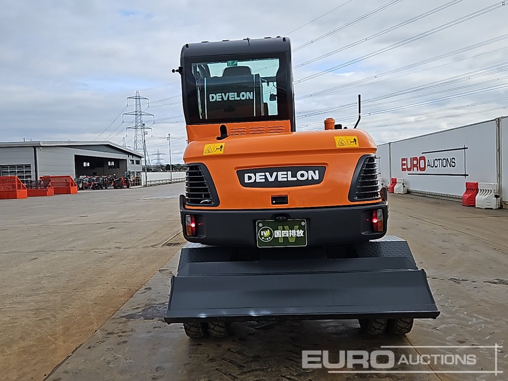 Unused 2025 Develon DX60WN ECO-1 - Excavadora de ruedas: foto 4 Unused 2025 Develon DX60WN ECO-1 - Excavadora de ruedas: foto 4