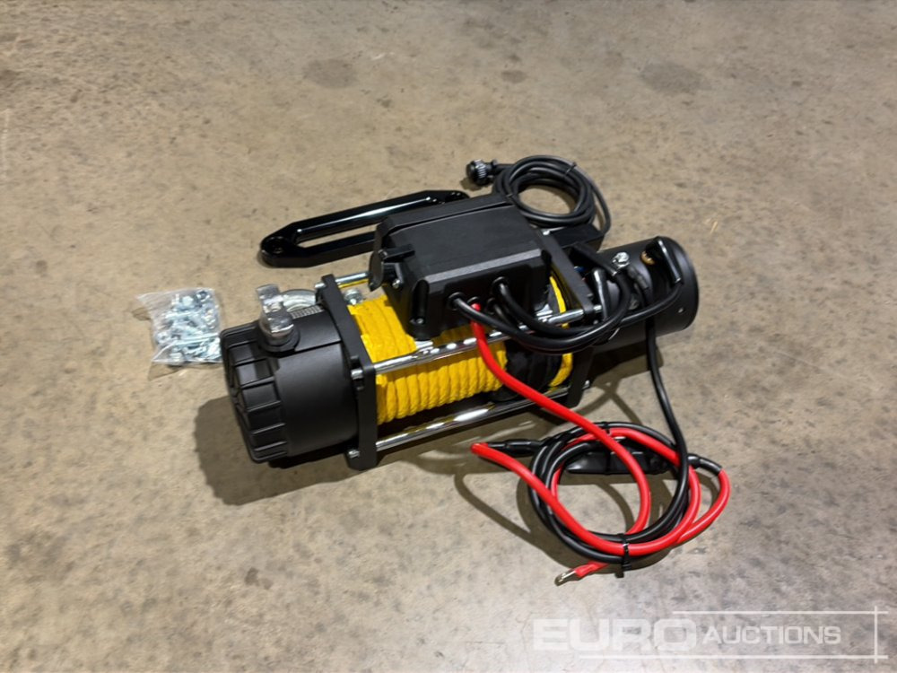 Unused 2025 Hi-Torque HT12000 Electric Winch with Synthetic Rope, 12,000lb line pull, 3/8" x 85' Rope - Cabrestante: foto 5 Unused 2025 Hi-Torque HT12000 Electric Winch with Synthetic Rope, 12,000lb line pull, 3/8" x 85' Rope - Cabrestante: foto 5