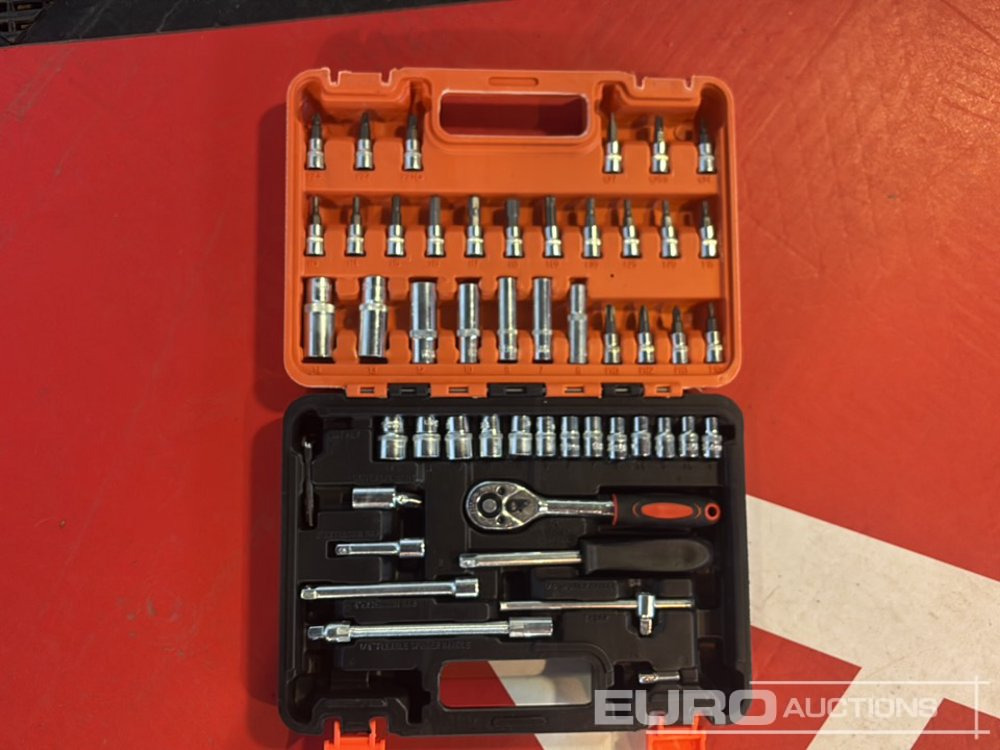 Unused 53 Piece 1/4 Drive Socket Set - Equipo de taller: foto 4 Unused 53 Piece 1/4 Drive Socket Set - Equipo de taller: foto 4