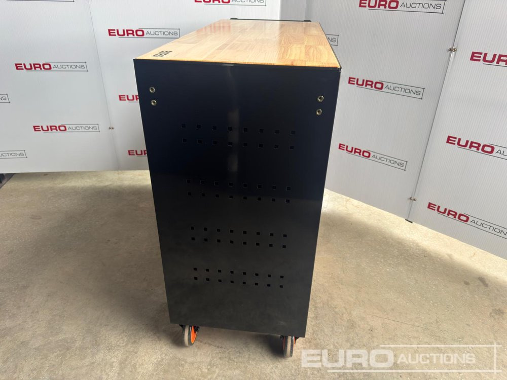 Unused Boss Wheeled Tool Trolley, 523pcs Tool Kit, Worktop (Black) - Equipo de taller: foto 4 Unused Boss Wheeled Tool Trolley, 523pcs Tool Kit, Worktop (Black) - Equipo de taller: foto 4