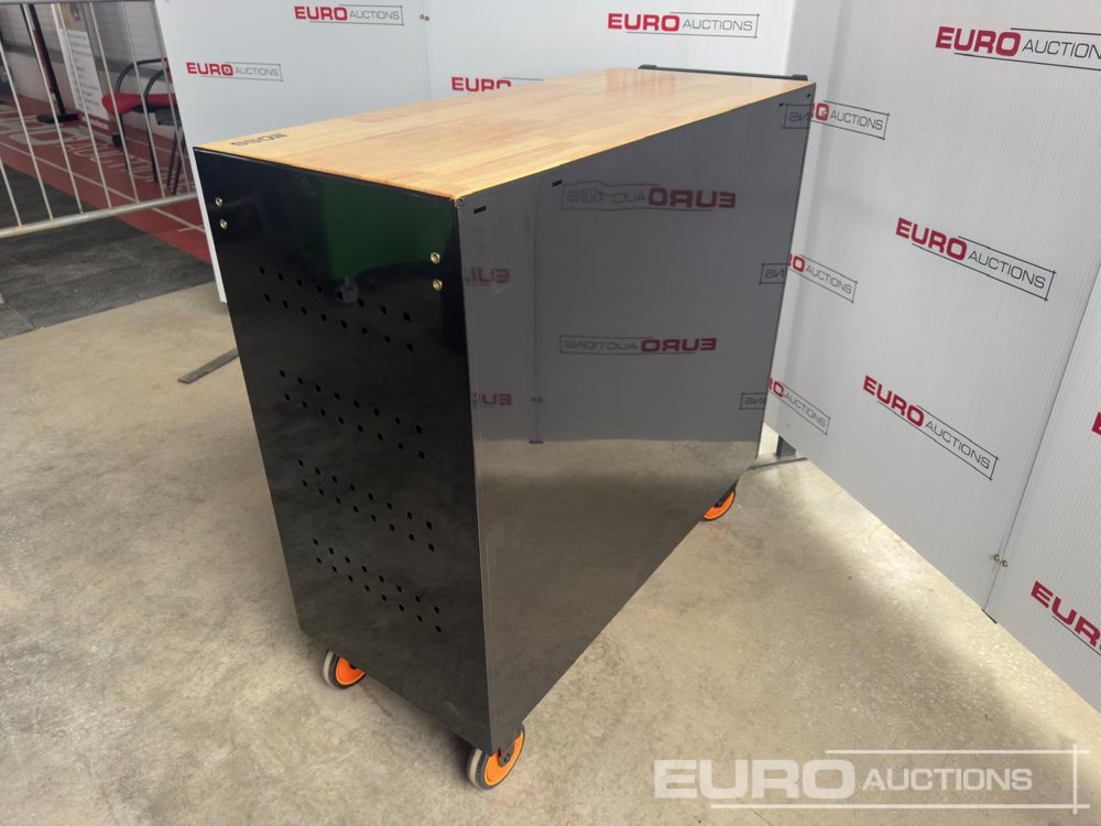 Unused Boss Wheeled Tool Trolley, 523pcs Tool Kit, Worktop (Black) - Equipo de taller: foto 5 Unused Boss Wheeled Tool Trolley, 523pcs Tool Kit, Worktop (Black) - Equipo de taller: foto 5