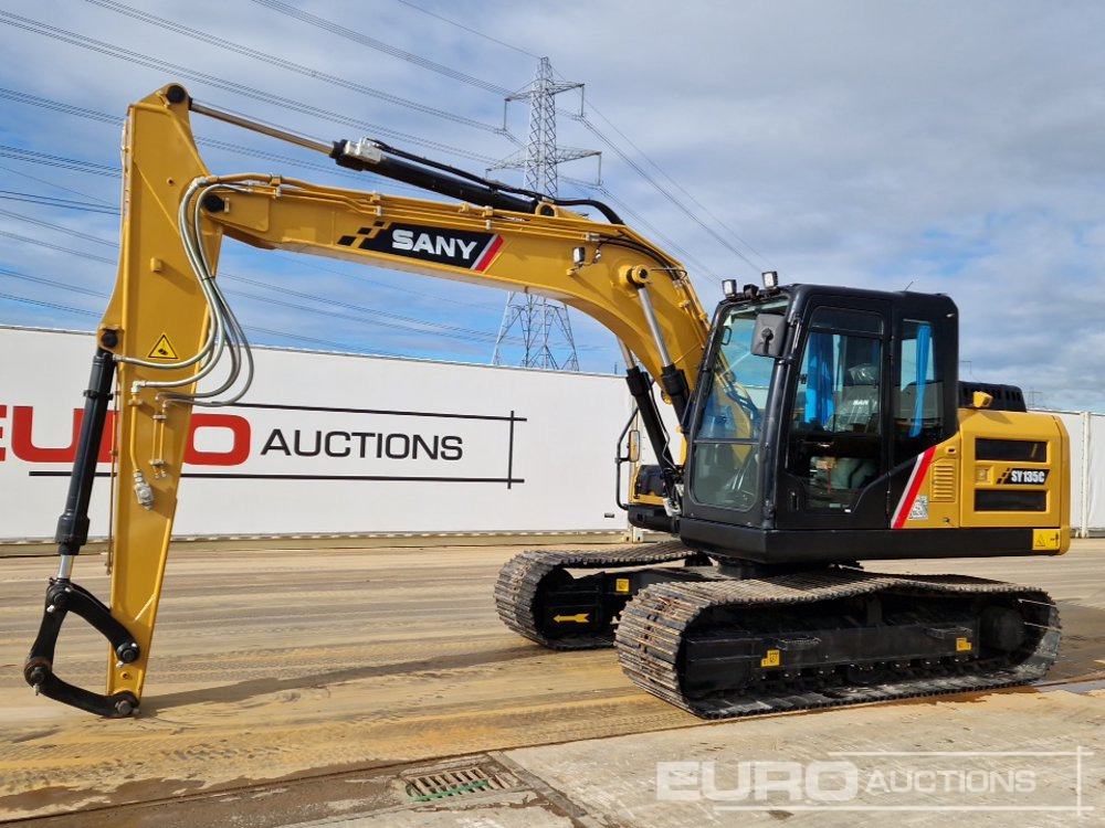 Unused Sany SY135C - Excavadora de cadenas: foto 1 Unused Sany SY135C - Excavadora de cadenas: foto 1