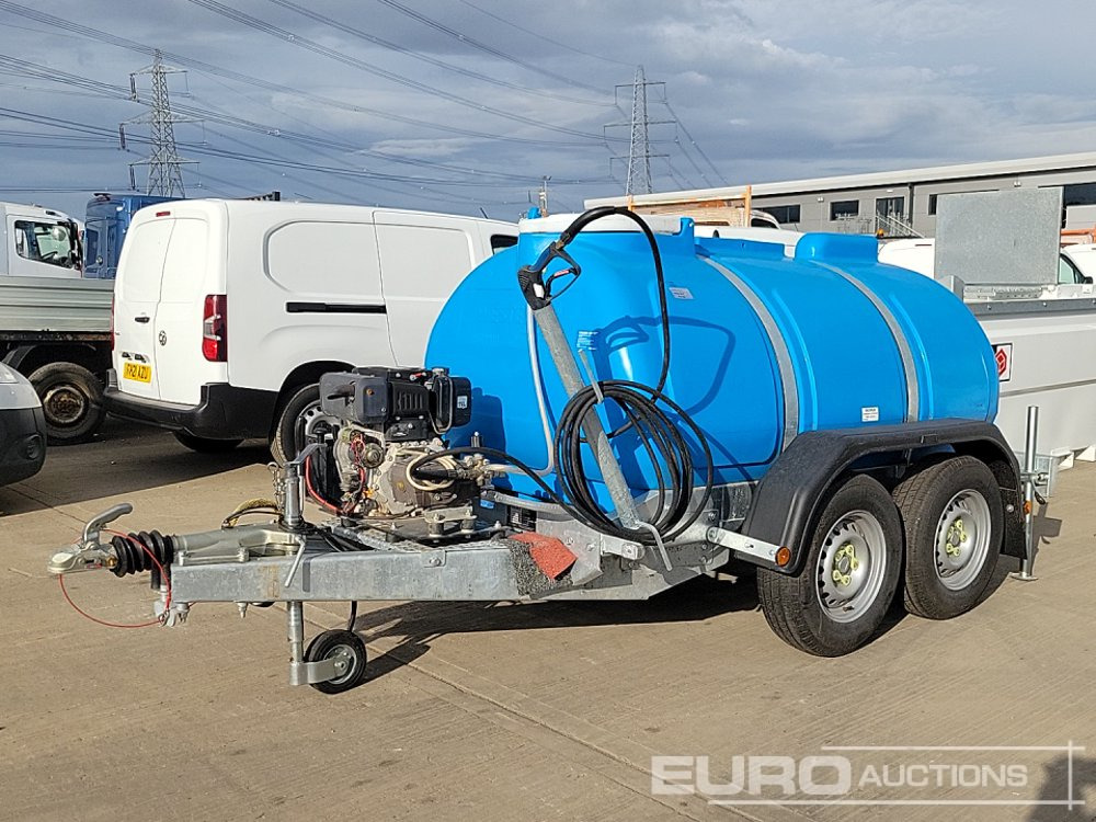 Unused Western Global Twin Axle Plastic Water Bowser, Yanmar Pressure Washer - Hidrolimpiadora: foto 1 Unused Western Global Twin Axle Plastic Water Bowser, Yanmar Pressure Washer - Hidrolimpiadora: foto 1