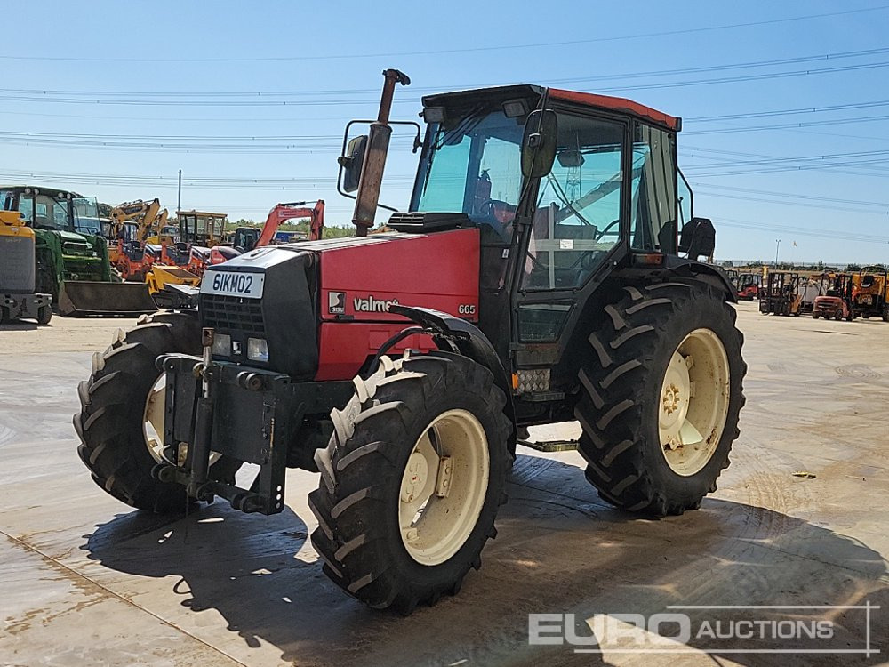 Valmet 665-4 - Tractor: foto 1 Valmet 665-4 - Tractor: foto 1