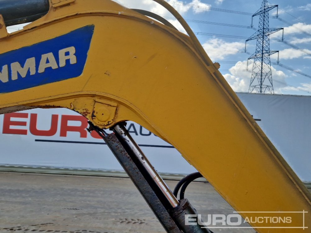 Miniexcavadora Yanmar Rubber Tracks, Blade, Offset: foto 17