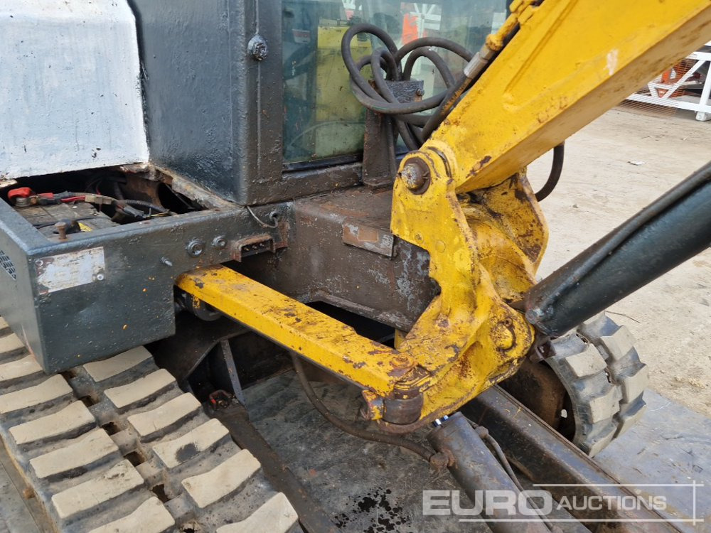 Miniexcavadora Yanmar Rubber Tracks, Blade, Offset: foto 24