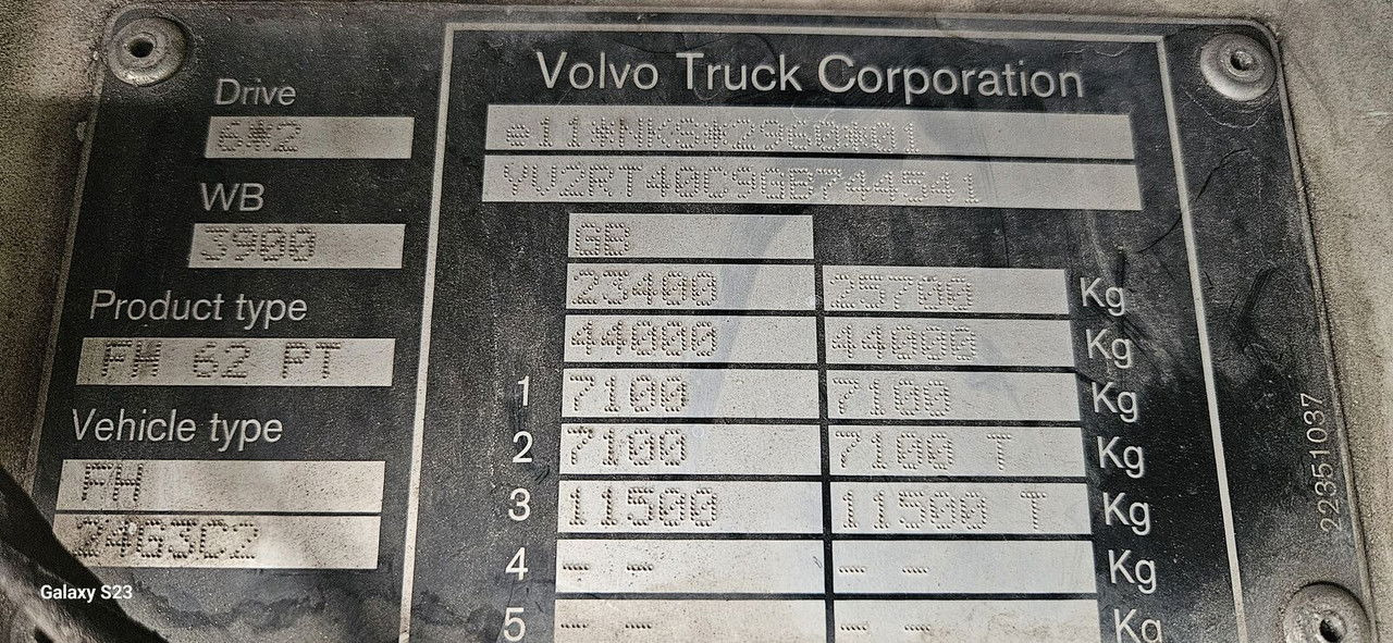 Volvo FH 500 - Cabeza tractora: foto 3 Volvo FH 500 - Cabeza tractora: foto 3