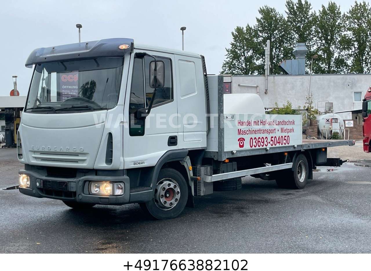Iveco 80E21/Pritsche 6.10m/Schlafkabine/AHK - Caja abierta furgoneta: foto 2 Iveco 80E21/Pritsche 6.10m/Schlafkabine/AHK - Caja abierta furgoneta: foto 2