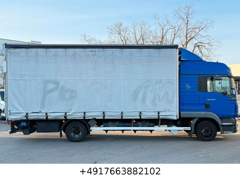 MAN TGL 8.220,NEU MOTOR/LBW/AHK/Schlafkab./6m - Furgoneta con caja de lona: foto 3 MAN TGL 8.220,NEU MOTOR/LBW/AHK/Schlafkab./6m - Furgoneta con caja de lona: foto 3