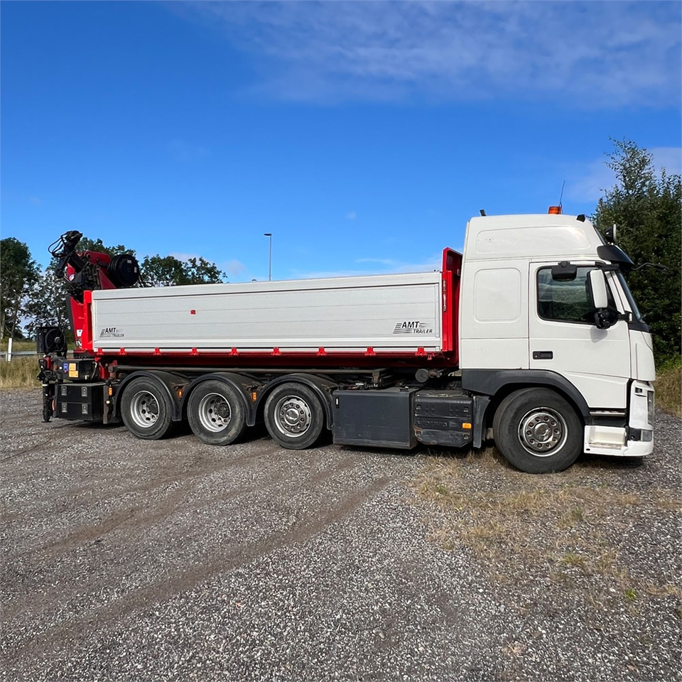 Camión caja abierta, Camión grúa Volvo FM 8x4 500: foto 12