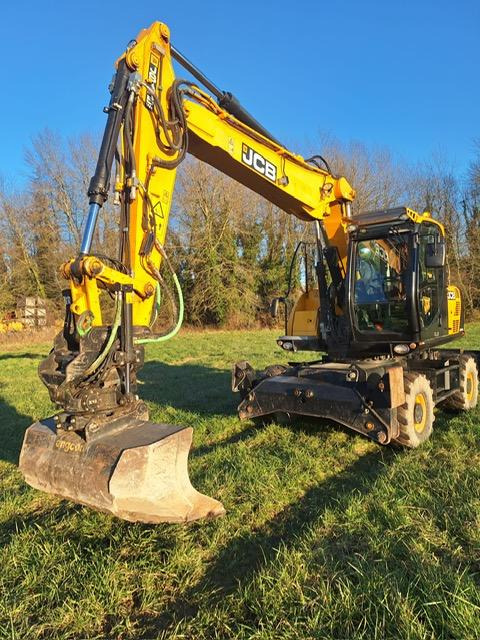 Jcb JS 145W - Excavadora de ruedas: foto 1 Jcb JS 145W - Excavadora de ruedas: foto 1