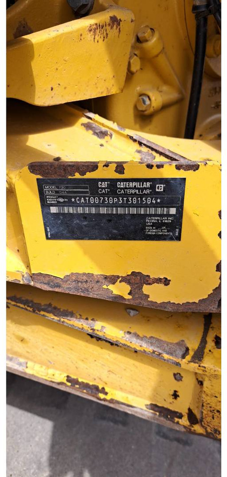 CAT 730 - Dúmper articulado: foto 5 CAT 730 - Dúmper articulado: foto 5