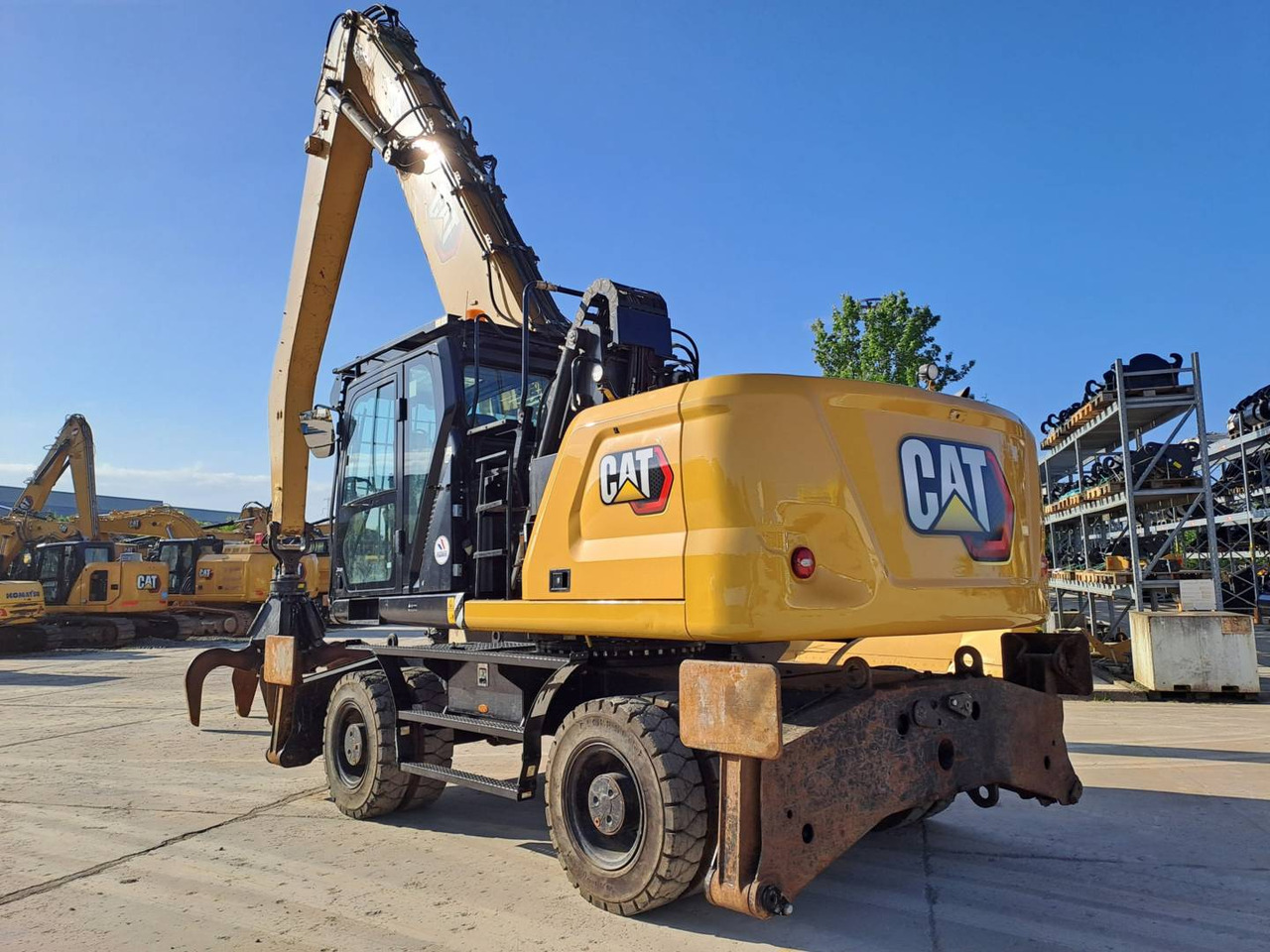 Excavadora de ruedas CAT MH3026: foto 7