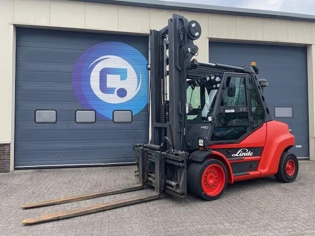 Linde H80D-01 900 Heftruck - Forklift - Gabelstapler - Year 2011 - Airco - Carretilla elevadora diésel: foto 2 Linde H80D-01 900 Heftruck - Forklift - Gabelstapler - Year 2011 - Airco - Carretilla elevadora diésel: foto 2