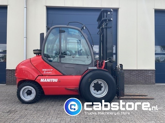 Manitou MSI 50 T Ruwterrein heftruck - Bouwjaar 2012 - Side shift - Vorkverstelling - Duplex - Draaiuren 9387 - Carretilla todo terreno: foto 1 Manitou MSI 50 T Ruwterrein heftruck - Bouwjaar 2012 - Side shift - Vorkverstelling - Duplex - Draaiuren 9387 - Carretilla todo terreno: foto 1