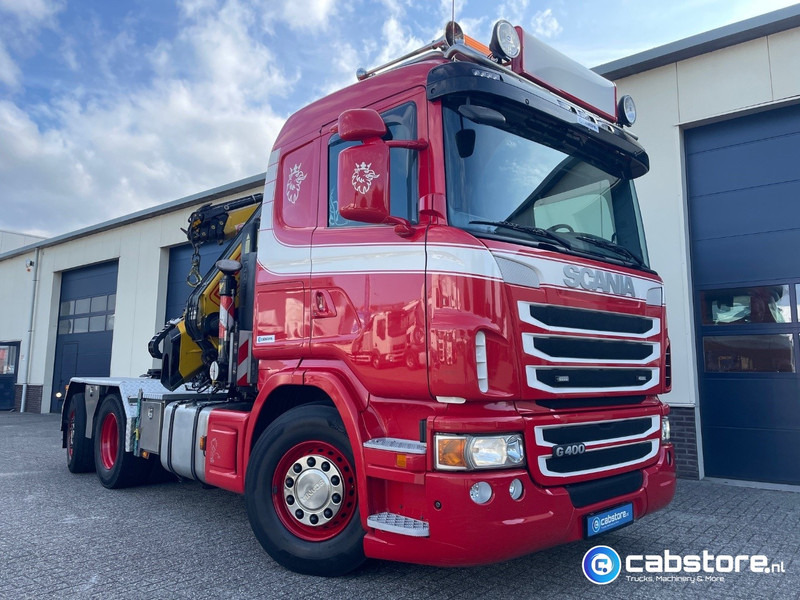 Scania G 400 A 6X2*4 HNA Euro 5 - Handgeschakeld - FASSI F455XP + JIP Autolaadkraan - Bouwjaar 2010 - Km 748.730 - Very good condition !! - Camión grúa: foto 5 Scania G 400 A 6X2*4 HNA Euro 5 - Handgeschakeld - FASSI F455XP + JIP Autolaadkraan - Bouwjaar 2010 - Km 748.730 - Very good condition !! - Camión grúa: foto 5