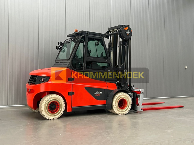 Linde E 80-900 - Carretilla elevadora eléctrica: foto 4 Linde E 80-900 - Carretilla elevadora eléctrica: foto 4