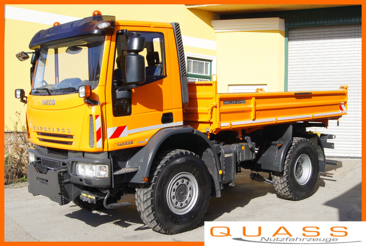 IVECO EUROCARGO 140E28 4x4/TÜV/singlebereift/Winterdienst/Euro 5 - Camión volquete: foto 1 IVECO EUROCARGO 140E28 4x4/TÜV/singlebereift/Winterdienst/Euro 5 - Camión volquete: foto 1