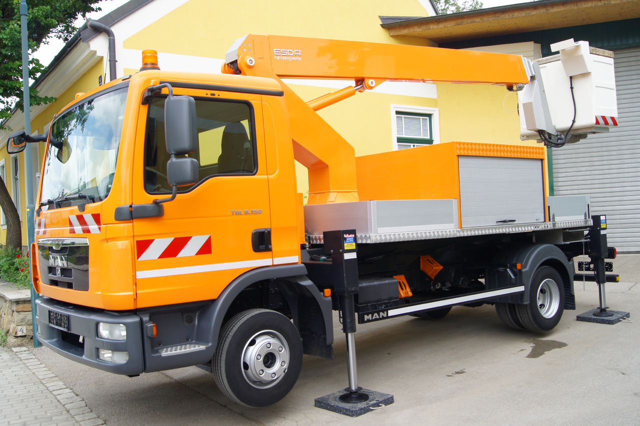 MAN TGL 8.150/TÜV/ESDA 21,5m Hubarbeitsbühne/Steiger/EURO 5 - Camión con plataforma elevadora: foto 2 MAN TGL 8.150/TÜV/ESDA 21,5m Hubarbeitsbühne/Steiger/EURO 5 - Camión con plataforma elevadora: foto 2