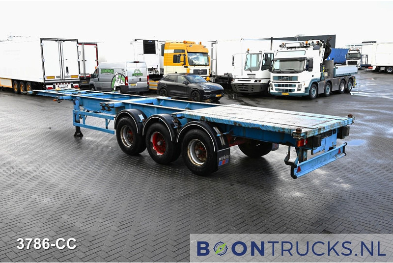 Blumhardt Cont.-Sal 40.24 E FIXED CHASSIS | 2x20-30-40ft * STEEL SUSPENSION * 5450 KG * BPW - Semirremolque portacontenedore/ Intercambiable: foto 2 Blumhardt Cont.-Sal 40.24 E FIXED CHASSIS | 2x20-30-40ft * STEEL SUSPENSION * 5450 KG * BPW - Semirremolque portacontenedore/ Intercambiable: foto 2