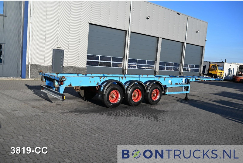 Blumhardt Cont.-Sal 40.24 E FIXXED CHASSIS | 40ft * STEEL SUSPENSION * BPW * 4560KG - Semirremolque portacontenedore/ Intercambiable: foto 1 Blumhardt Cont.-Sal 40.24 E FIXXED CHASSIS | 40ft * STEEL SUSPENSION * BPW * 4560KG - Semirremolque portacontenedore/ Intercambiable: foto 1