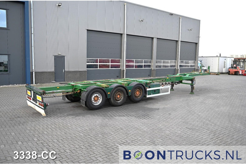 Broshuis 3UCC-39/45 2X20-30-40-45ft HC * LIFT AXLE * 2 x EXTENDABLE - Semirremolque portacontenedore/ Intercambiable: foto 2 Broshuis 3UCC-39/45 2X20-30-40-45ft HC * LIFT AXLE * 2 x EXTENDABLE - Semirremolque portacontenedore/ Intercambiable: foto 2