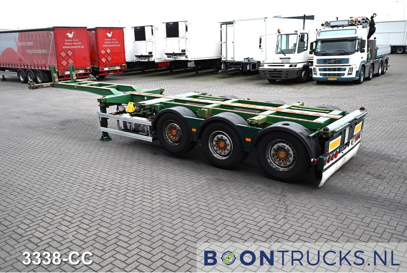 Broshuis 3UCC-39/45 2X20-30-40-45ft HC * LIFT AXLE * 2 x EXTENDABLE - Semirremolque portacontenedore/ Intercambiable: foto 4 Broshuis 3UCC-39/45 2X20-30-40-45ft HC * LIFT AXLE * 2 x EXTENDABLE - Semirremolque portacontenedore/ Intercambiable: foto 4