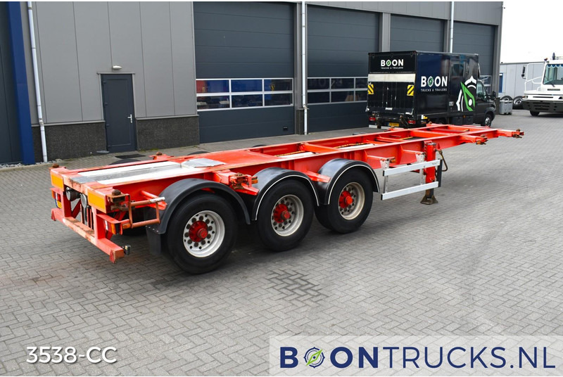 Burg BPO 12-27 CCXGX-00 TANK CHASSIS | 20-30ft * 3800 Kg * NL TRAILER - Semirremolque portacontenedore/ Intercambiable: foto 1 Burg BPO 12-27 CCXGX-00 TANK CHASSIS | 20-30ft * 3800 Kg * NL TRAILER - Semirremolque portacontenedore/ Intercambiable: foto 1