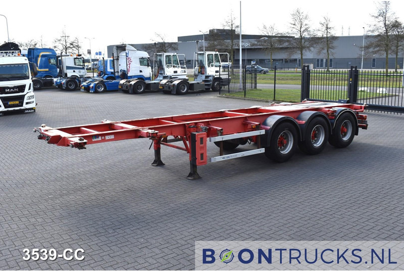 Burg BPO 12-27 CCXGX-00 TANK CHASSIS | 20-30ft * 3800 Kg * NL TRAILER - Semirremolque portacontenedore/ Intercambiable: foto 5 Burg BPO 12-27 CCXGX-00 TANK CHASSIS | 20-30ft * 3800 Kg * NL TRAILER - Semirremolque portacontenedore/ Intercambiable: foto 5