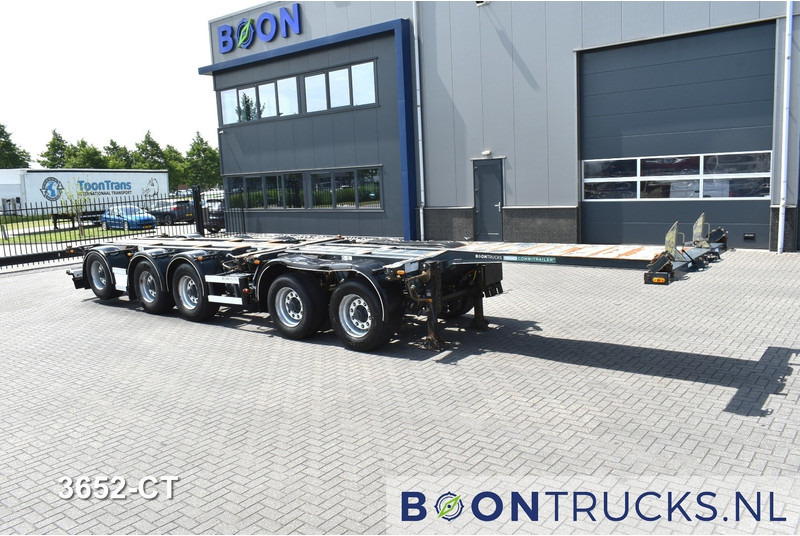 D-Tec CT-60-05D COMBITRAILER | 2x20-30-40-45ft HC * 3x STEERING * 3x LIFT AXLE * NL TRAILER * APK 02-2026 - Semirremolque portacontenedore/ Intercambiable: foto 4 D-Tec CT-60-05D COMBITRAILER | 2x20-30-40-45ft HC * 3x STEERING * 3x LIFT AXLE * NL TRAILER * APK 02-2026 - Semirremolque portacontenedore/ Intercambiable: foto 4