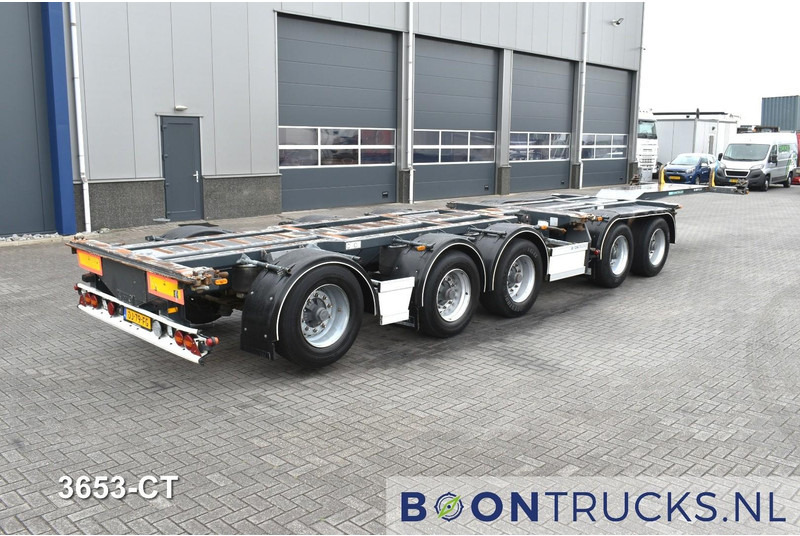 D-Tec CT-60-05D COMBITRAILER | 2x20-30-40-45ft HC * 3x STEERING * 3x LIFT AXLE * NL TRAILER - Semirremolque portacontenedore/ Intercambiable: foto 1 D-Tec CT-60-05D COMBITRAILER | 2x20-30-40-45ft HC * 3x STEERING * 3x LIFT AXLE * NL TRAILER - Semirremolque portacontenedore/ Intercambiable: foto 1