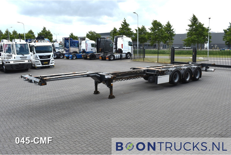 D-Tec FLEXITRAILER | 2x20-30-40-45ft HC * 2x EXTENDABLE * LIFT AXLE * NL TRAILER - Semirremolque portacontenedore/ Intercambiable: foto 5 D-Tec FLEXITRAILER | 2x20-30-40-45ft HC * 2x EXTENDABLE * LIFT AXLE * NL TRAILER - Semirremolque portacontenedore/ Intercambiable: foto 5