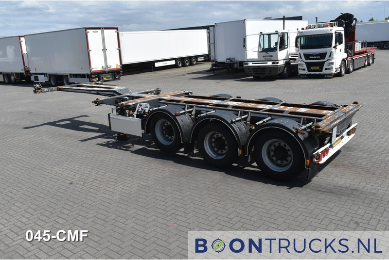 D-Tec FLEXITRAILER | 2x20-30-40-45ft HC * 2x EXTENDABLE * LIFT AXLE * NL TRAILER - Semirremolque portacontenedore/ Intercambiable: foto 3 D-Tec FLEXITRAILER | 2x20-30-40-45ft HC * 2x EXTENDABLE * LIFT AXLE * NL TRAILER - Semirremolque portacontenedore/ Intercambiable: foto 3