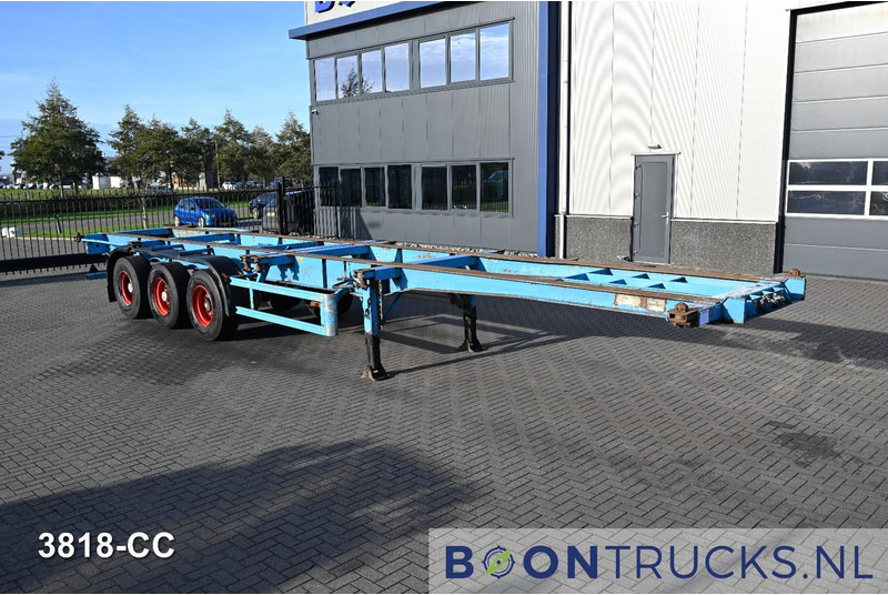 KOHLER CS 40/220/3 FIXED CHASSIS | 2x20-30-40ft * STEEL SUSPENSION * SAF / DRUM - Semirremolque portacontenedore/ Intercambiable: foto 4 KOHLER CS 40/220/3 FIXED CHASSIS | 2x20-30-40ft * STEEL SUSPENSION * SAF / DRUM - Semirremolque portacontenedore/ Intercambiable: foto 4