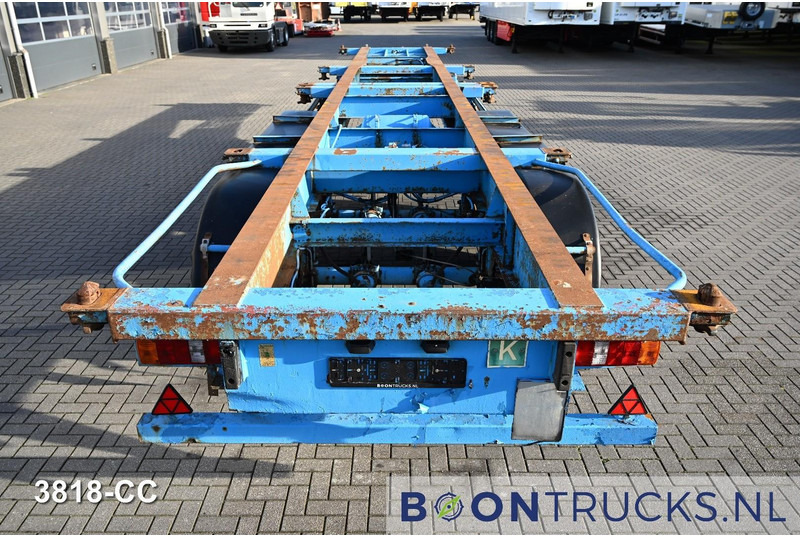 KOHLER CS 40/220/3 FIXED CHASSIS | 2x20-30-40ft * STEEL SUSPENSION * SAF / DRUM - Semirremolque portacontenedore/ Intercambiable: foto 2 KOHLER CS 40/220/3 FIXED CHASSIS | 2x20-30-40ft * STEEL SUSPENSION * SAF / DRUM - Semirremolque portacontenedore/ Intercambiable: foto 2