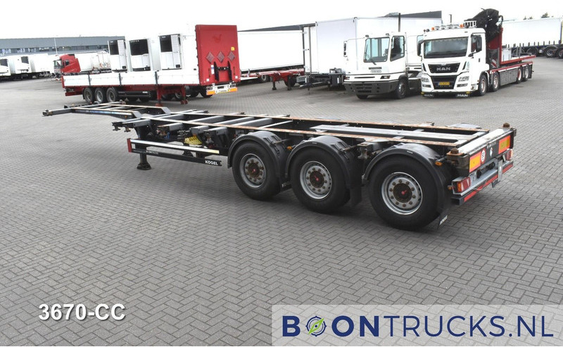 Kögel PORT 40 SIMPLEX 20 | 2x20-30-40ft HC * LIFT AXLE * SAF / DISC * EXTENDABLE REAR * MOT 02-2026 - Semirremolque portacontenedore/ Intercambiable: foto 3 Kögel PORT 40 SIMPLEX 20 | 2x20-30-40ft HC * LIFT AXLE * SAF / DISC * EXTENDABLE REAR * MOT 02-2026 - Semirremolque portacontenedore/ Intercambiable: foto 3