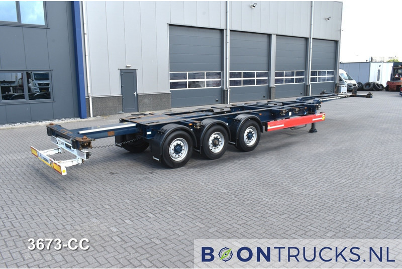 Krone SD BOX LINER | 2x20-40-45ft HC * LIFT AXLE * BPW/DISC * EXTENDABLE REAR * 10x AVAILABLE - Semirremolque portacontenedore/ Intercambiable: foto 2 Krone SD BOX LINER | 2x20-40-45ft HC * LIFT AXLE * BPW/DISC * EXTENDABLE REAR * 10x AVAILABLE - Semirremolque portacontenedore/ Intercambiable: foto 2