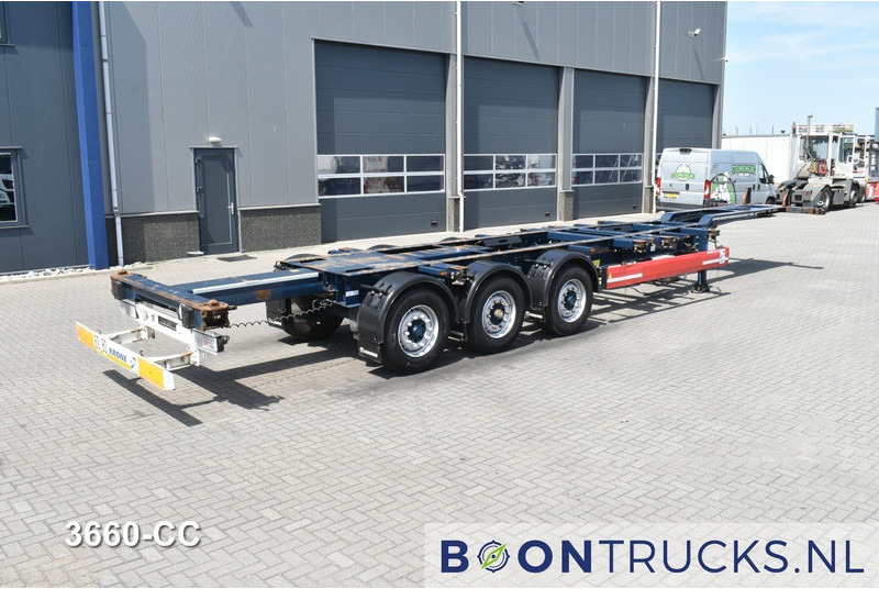 Krone SD BOX LINER | 2x20-40-45ft HC * LIFT AXLE * BPW/DISC * EXTENDABLE REAR * 10x AVAILABLE - Semirremolque portacontenedore/ Intercambiable: foto 2 Krone SD BOX LINER | 2x20-40-45ft HC * LIFT AXLE * BPW/DISC * EXTENDABLE REAR * 10x AVAILABLE - Semirremolque portacontenedore/ Intercambiable: foto 2