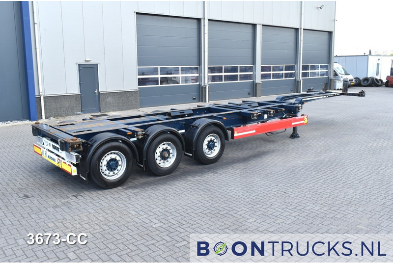 Krone SD BOX LINER | 2x20-40-45ft HC * LIFT AXLE * BPW/DISC * EXTENDABLE REAR * 10x AVAILABLE - Semirremolque portacontenedore/ Intercambiable: foto 1 Krone SD BOX LINER | 2x20-40-45ft HC * LIFT AXLE * BPW/DISC * EXTENDABLE REAR * 10x AVAILABLE - Semirremolque portacontenedore/ Intercambiable: foto 1
