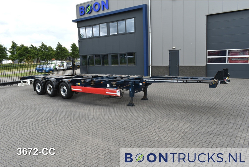 Krone SD BOX LINER | 2x20-40-45ft HC * LIFTAS * BPW/SCHIJF * ACHTERSCHUIVER * 10x AVAILABLE - Semirremolque portacontenedore/ Intercambiable: foto 4 Krone SD BOX LINER | 2x20-40-45ft HC * LIFTAS * BPW/SCHIJF * ACHTERSCHUIVER * 10x AVAILABLE - Semirremolque portacontenedore/ Intercambiable: foto 4