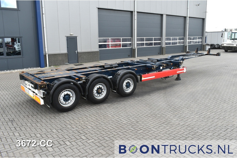 Krone SD BOX LINER | 2x20-40-45ft HC * LIFTAS * BPW/SCHIJF * ACHTERSCHUIVER * 10x AVAILABLE - Semirremolque portacontenedore/ Intercambiable: foto 1 Krone SD BOX LINER | 2x20-40-45ft HC * LIFTAS * BPW/SCHIJF * ACHTERSCHUIVER * 10x AVAILABLE - Semirremolque portacontenedore/ Intercambiable: foto 1