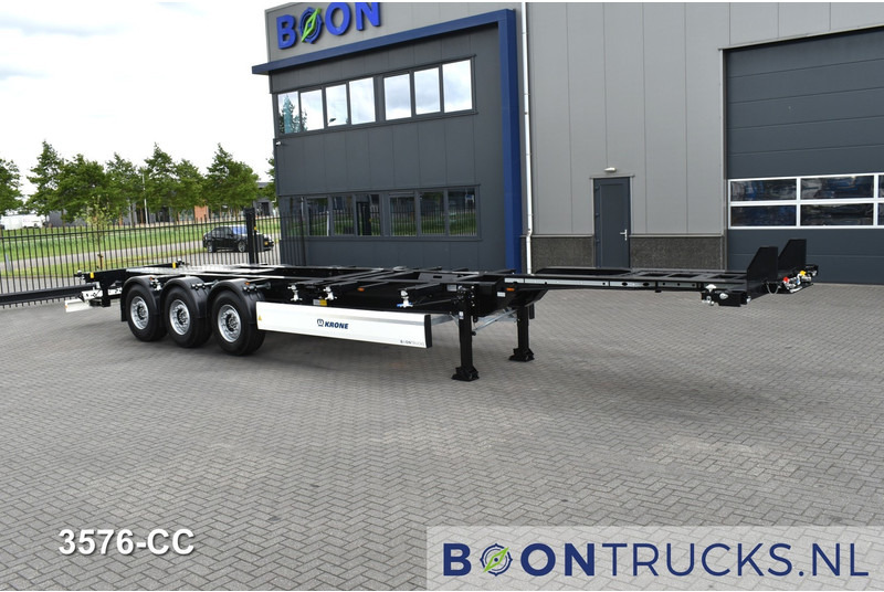 Krone SD BOX LINER NEW / UNREGISTERED | 2x20-40-45ft * LIFT AXLE * DISC BRAKES - Semirremolque portacontenedore/ Intercambiable: foto 4 Krone SD BOX LINER NEW / UNREGISTERED | 2x20-40-45ft * LIFT AXLE * DISC BRAKES - Semirremolque portacontenedore/ Intercambiable: foto 4