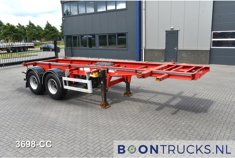 Pacton TXC 233 | 20ft * 2980 Kg * BPW / DRUM * NL TRAILER * 5x AVAILABLE - Semirremolque portacontenedore/ Intercambiable: foto 4 Pacton TXC 233 | 20ft * 2980 Kg * BPW / DRUM * NL TRAILER * 5x AVAILABLE - Semirremolque portacontenedore/ Intercambiable: foto 4