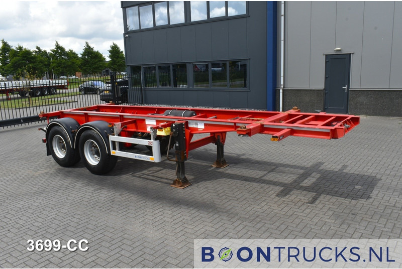 Pacton TXC 233 | 20ft * 2980 Kg * BPW / DRUM * NL TRAILER * 5x AVAILABLE - Semirremolque portacontenedore/ Intercambiable: foto 4 Pacton TXC 233 | 20ft * 2980 Kg * BPW / DRUM * NL TRAILER * 5x AVAILABLE - Semirremolque portacontenedore/ Intercambiable: foto 4