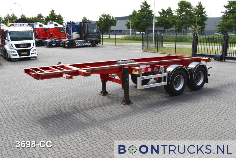 Pacton TXC 233 | 20ft * 2980 Kg * BPW / DRUM * NL TRAILER * 5x AVAILABLE - Semirremolque portacontenedore/ Intercambiable: foto 5 Pacton TXC 233 | 20ft * 2980 Kg * BPW / DRUM * NL TRAILER * 5x AVAILABLE - Semirremolque portacontenedore/ Intercambiable: foto 5