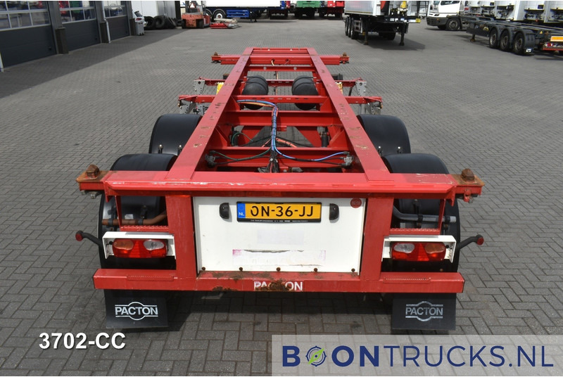 Pacton TXC 233 | 20ft * 2980 Kg * BPW / DRUM * NL TRAILER * 5x AVAILABLE - Semirremolque portacontenedore/ Intercambiable: foto 2 Pacton TXC 233 | 20ft * 2980 Kg * BPW / DRUM * NL TRAILER * 5x AVAILABLE - Semirremolque portacontenedore/ Intercambiable: foto 2
