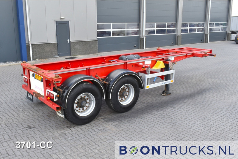 Pacton TXC 233 | 20ft * 2980 Kg * BPW / DRUM * NL TRAILER * 5x AVAILABLE - Semirremolque portacontenedore/ Intercambiable: foto 1 Pacton TXC 233 | 20ft * 2980 Kg * BPW / DRUM * NL TRAILER * 5x AVAILABLE - Semirremolque portacontenedore/ Intercambiable: foto 1