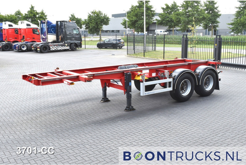 Pacton TXC 233 | 20ft * 2980 Kg * BPW / DRUM * NL TRAILER * 5x AVAILABLE - Semirremolque portacontenedore/ Intercambiable: foto 5 Pacton TXC 233 | 20ft * 2980 Kg * BPW / DRUM * NL TRAILER * 5x AVAILABLE - Semirremolque portacontenedore/ Intercambiable: foto 5