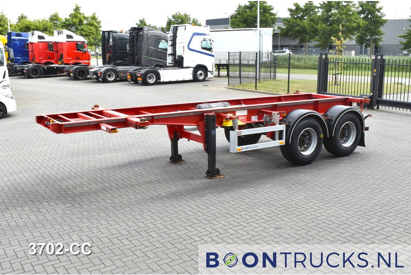 Pacton TXC 233 | 20ft * 2980 Kg * BPW / DRUM * NL TRAILER * 5x AVAILABLE - Semirremolque portacontenedore/ Intercambiable: foto 5 Pacton TXC 233 | 20ft * 2980 Kg * BPW / DRUM * NL TRAILER * 5x AVAILABLE - Semirremolque portacontenedore/ Intercambiable: foto 5