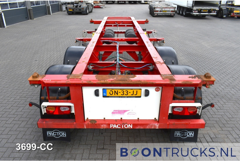 Pacton TXC 233 | 20ft * 2980 Kg * BPW / DRUM * NL TRAILER * 5x AVAILABLE - Semirremolque portacontenedore/ Intercambiable: foto 2 Pacton TXC 233 | 20ft * 2980 Kg * BPW / DRUM * NL TRAILER * 5x AVAILABLE - Semirremolque portacontenedore/ Intercambiable: foto 2